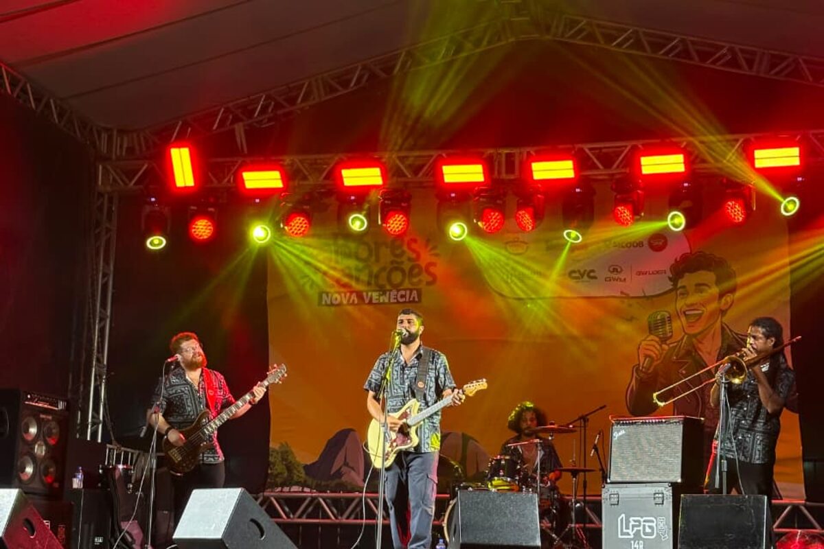 Hemaidan e Banda no festival Sabores e Canções